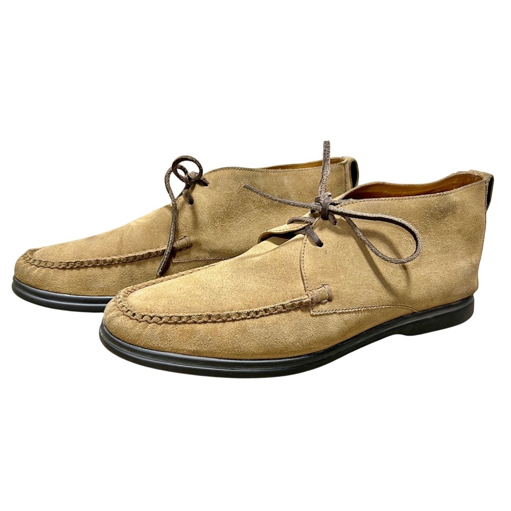 Peter Millar Mens MF16F04 Tan Suede Chukka Boots Size 11M Brazil
